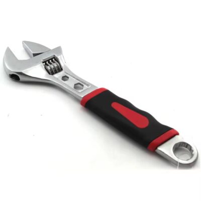 Adjustable spanner and wrench made from durable steel