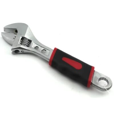 Adjustable spanner and wrench made from durable steel