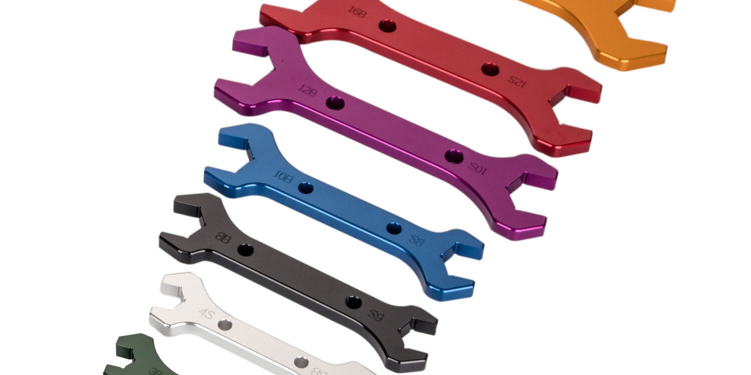 Aluminum double-end spanner & wrench durable tool