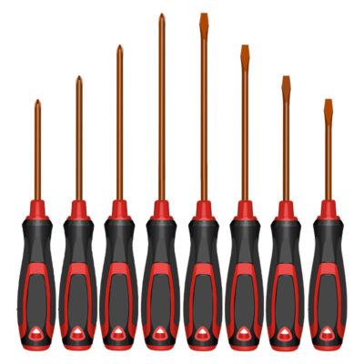 Custom multifunction screwdrivers with ergonomic design