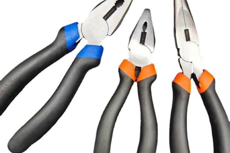 Multifunctional hardware hand tool pliers with ergonomic grip