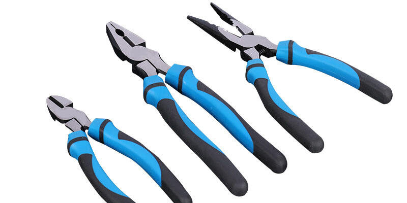 Multifunctional hardware hand tool pliers with ergonomic grip