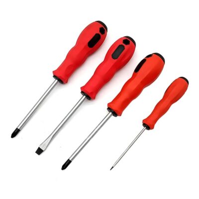 Ergonomic TPR handle screwdriver set for professional use