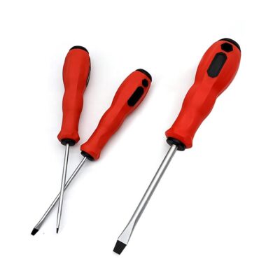 Ergonomic TPR handle screwdriver set for professional use