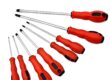 Ergonomic TPR handle screwdriver set for professional use