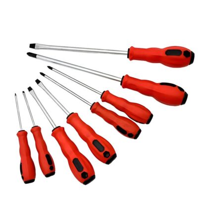 Ergonomic TPR handle screwdriver set for professional use