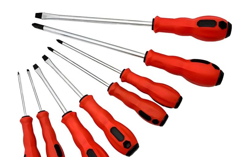 Ergonomic TPR handle screwdriver set for professional use
