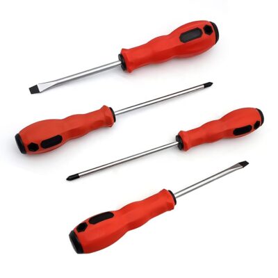 Ergonomic TPR handle screwdriver set for professional use