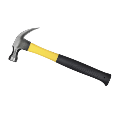 Heavy-duty forged carbon steel hammer with non-slip handle