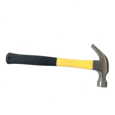 Heavy-duty forged carbon steel hammer with non-slip handle
