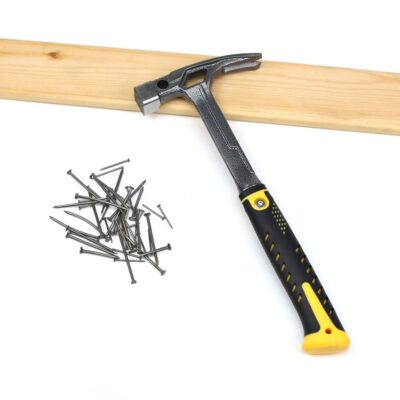 Integrated forged industrial hammer with durable design