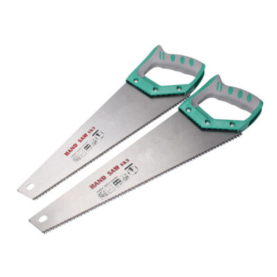 New garden hand saw with sharp blade for landscaping