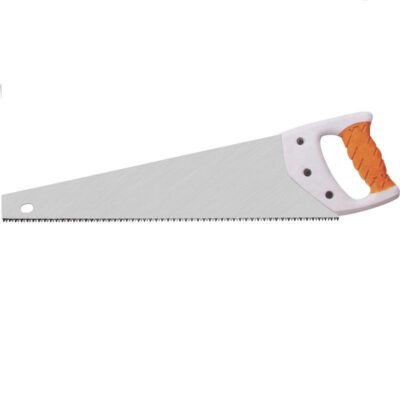 New garden hand saw with sharp blade for landscaping