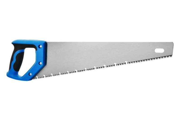 Garden cutting hand saw with sharp blade for pruning