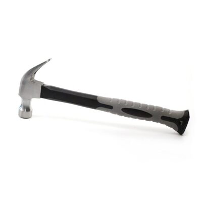 Premium woodworking hammer with ergonomic grip