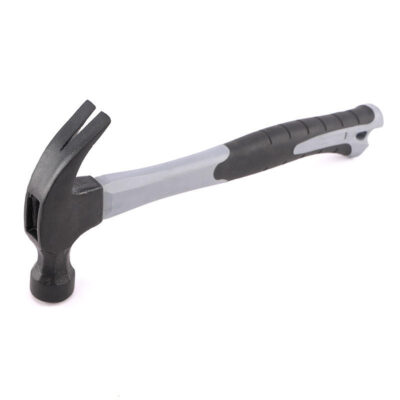 Premium woodworking hammer with ergonomic grip