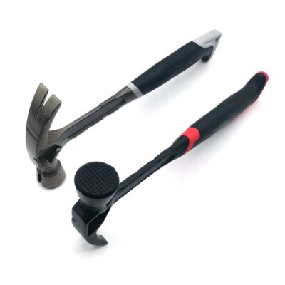 Premium woodworking hammer with ergonomic grip