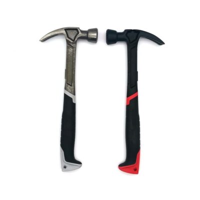 Premium woodworking hammer with ergonomic grip