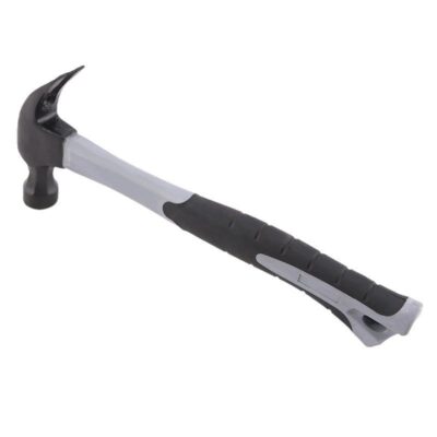 Premium woodworking hammer with ergonomic grip