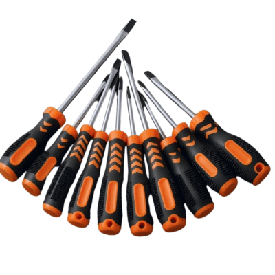 Household precision screwdrivers with ergonomic handle