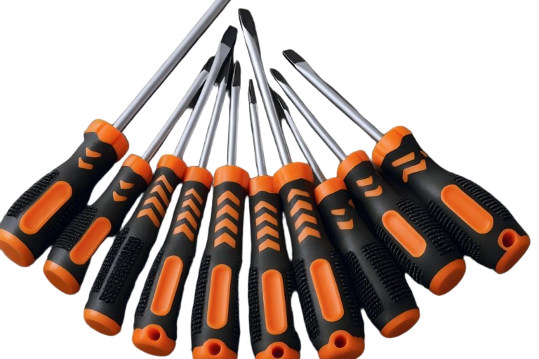 Household precision screwdrivers with ergonomic handle