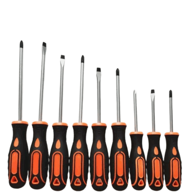 Household precision screwdrivers with ergonomic handle