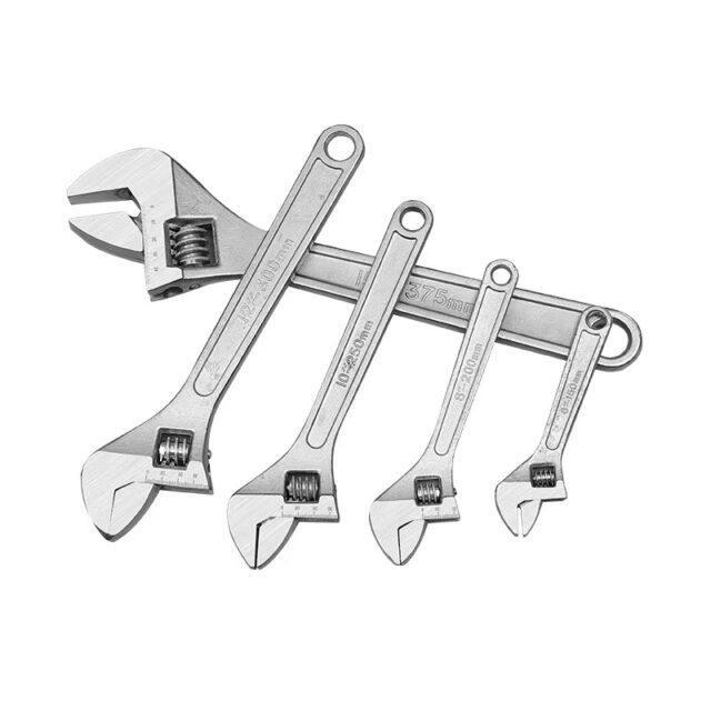 Multifunction wide-open spanner and wrench for household use