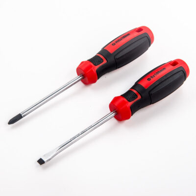 Durable multifunction portable screwdrivers with ergonomic handle