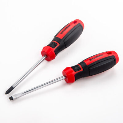 Durable multifunction portable screwdrivers with ergonomic handle