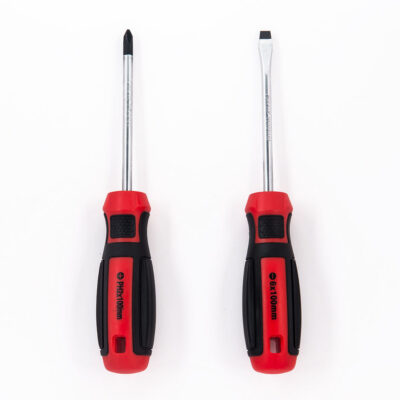 Durable multifunction portable screwdrivers with ergonomic handle