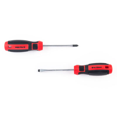 Durable multifunction portable screwdrivers with ergonomic handle