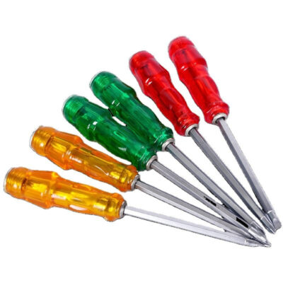 Multifunction screwdrivers with plastic handle design