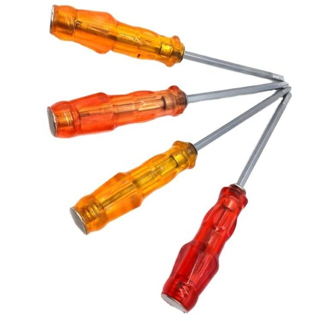 Multifunction screwdrivers with plastic handle design