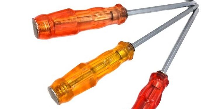 Multifunction screwdrivers with plastic handle design