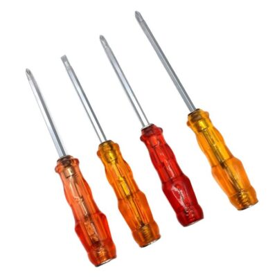 Multifunction screwdrivers with plastic handle design