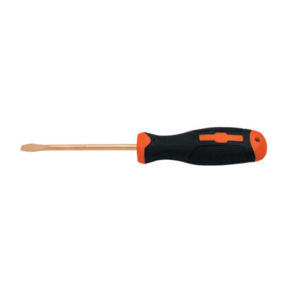 Portable screwdriver with soft grip ergonomic handle