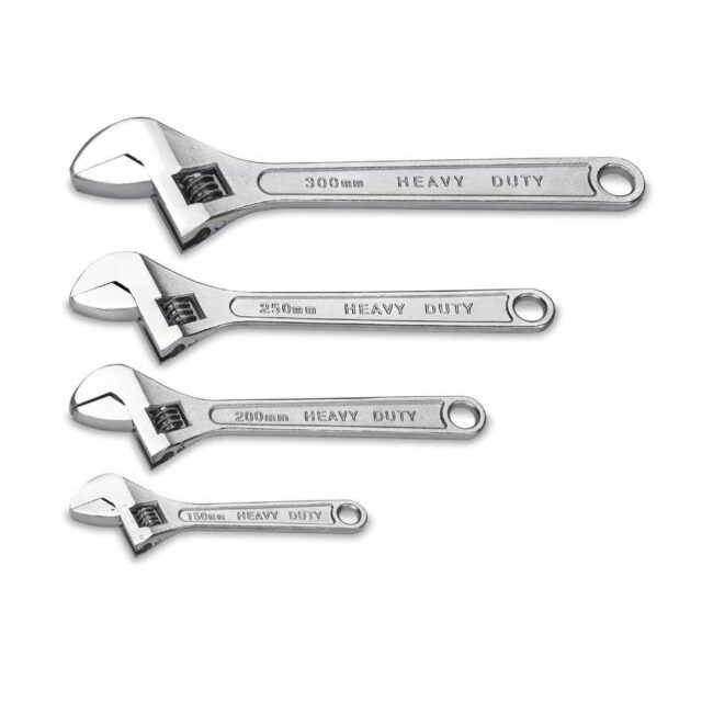 Professional adjustable spanner and wrench for repair tools