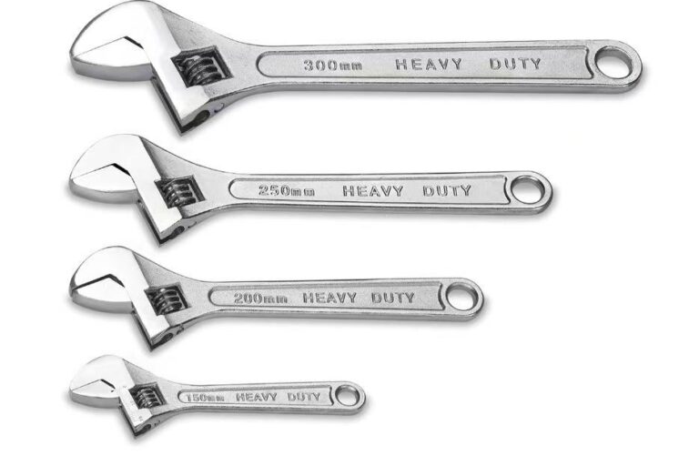 Professional adjustable spanner and wrench for repair tools