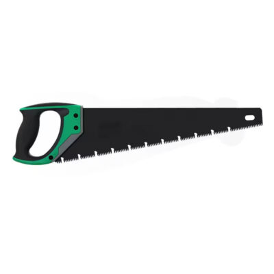 Household woodworking hand saw with ergonomic grip