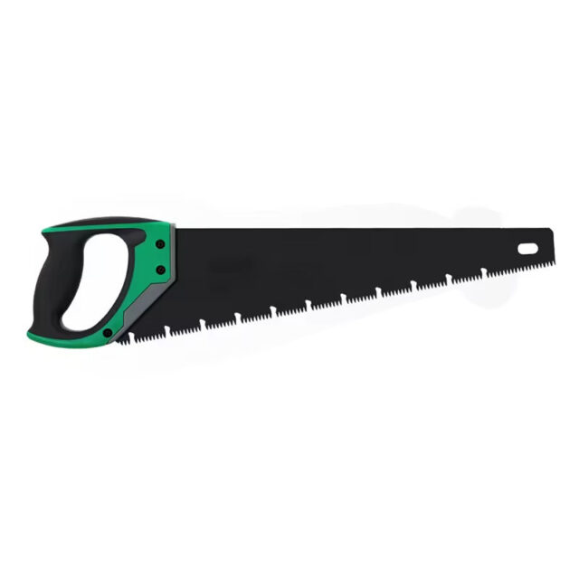 Woodworking Hand Saw – Household and DIY Tool (1) Household woodworking hand saw with ergonomic grip