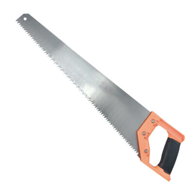 Household woodworking hand saw with ergonomic grip