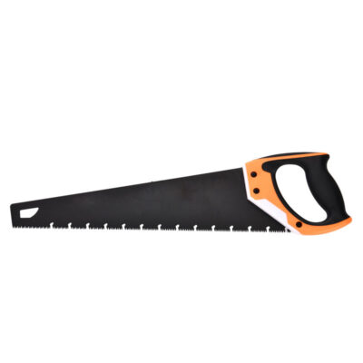 Household woodworking hand saw with ergonomic grip