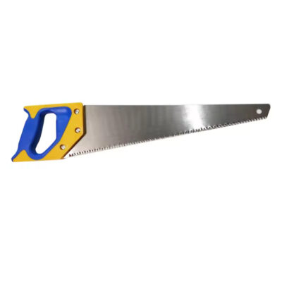 Household woodworking hand saw with ergonomic grip