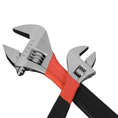 Industrial adjustable multi-purpose spanner and wrench for professional repair