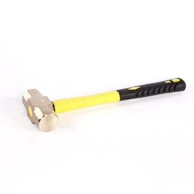 Professional fiberglass handle hammer for industrial and construction use