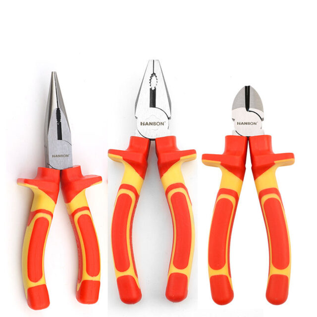 Durable hardware pliers for workshop and home repairs (5) Hardware hand tool pliers for professional and household use