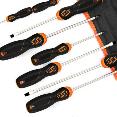 Industrial professional screwdrivers for workshop and maintenance