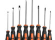 Industrial professional screwdrivers for workshop and maintenance