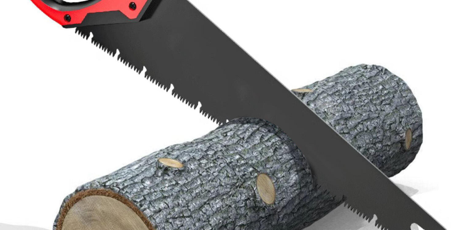 Outdoor wood cutting hand saw for logging and camping (3) Multifunctional outdoor logging hand saw with ergonomic handle