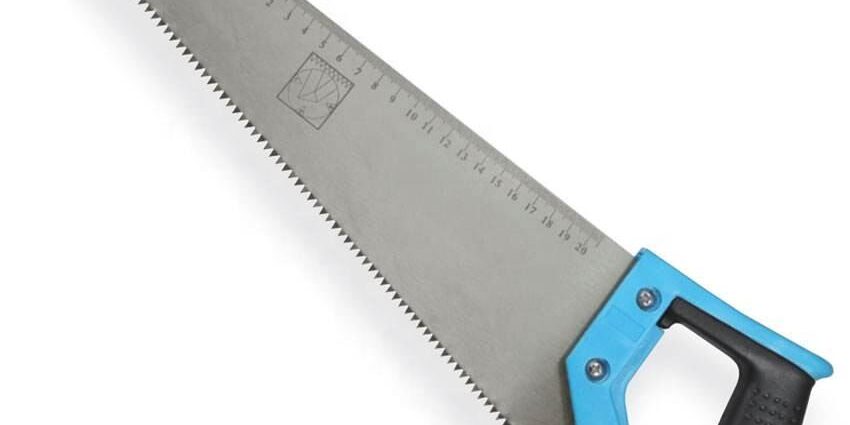 Professional high-quality industrial hand saw (4) Industrial-grade hand saw with ergonomic handle for heavy-duty cutting